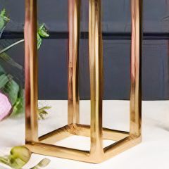 Gümüş İnsan Figürlü Gold Metal Dekoratif Obje