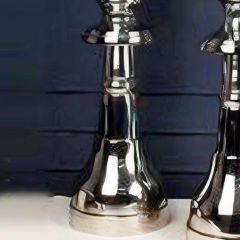 Gümüş Şah Figürlü Dekoratif Obje