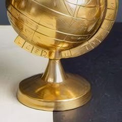 Gold Ayaklı Küre Dünya Dekoratif Obje