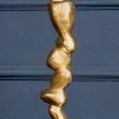 Gold Spiral Tasarım Şamdan