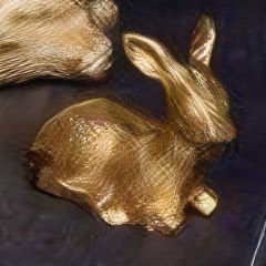Gold Ceylan Aile Figürlü İkili Set Dekoratif Biblo