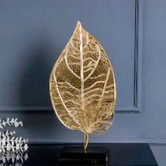 Gold Yaprak Figürlü Dekoratif Obje