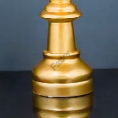 Piyon Figürlü Gold Dekoratif Obje