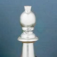 Piyon Figürlü Gümüş Dekoratif Obje