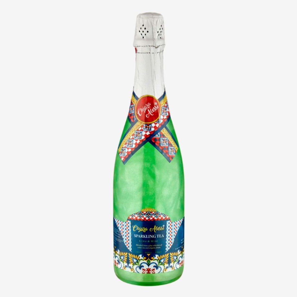 Yeşil Alkolsüz Şampanya 750 Ml Lime & Mint Collection by Chiara Alessi