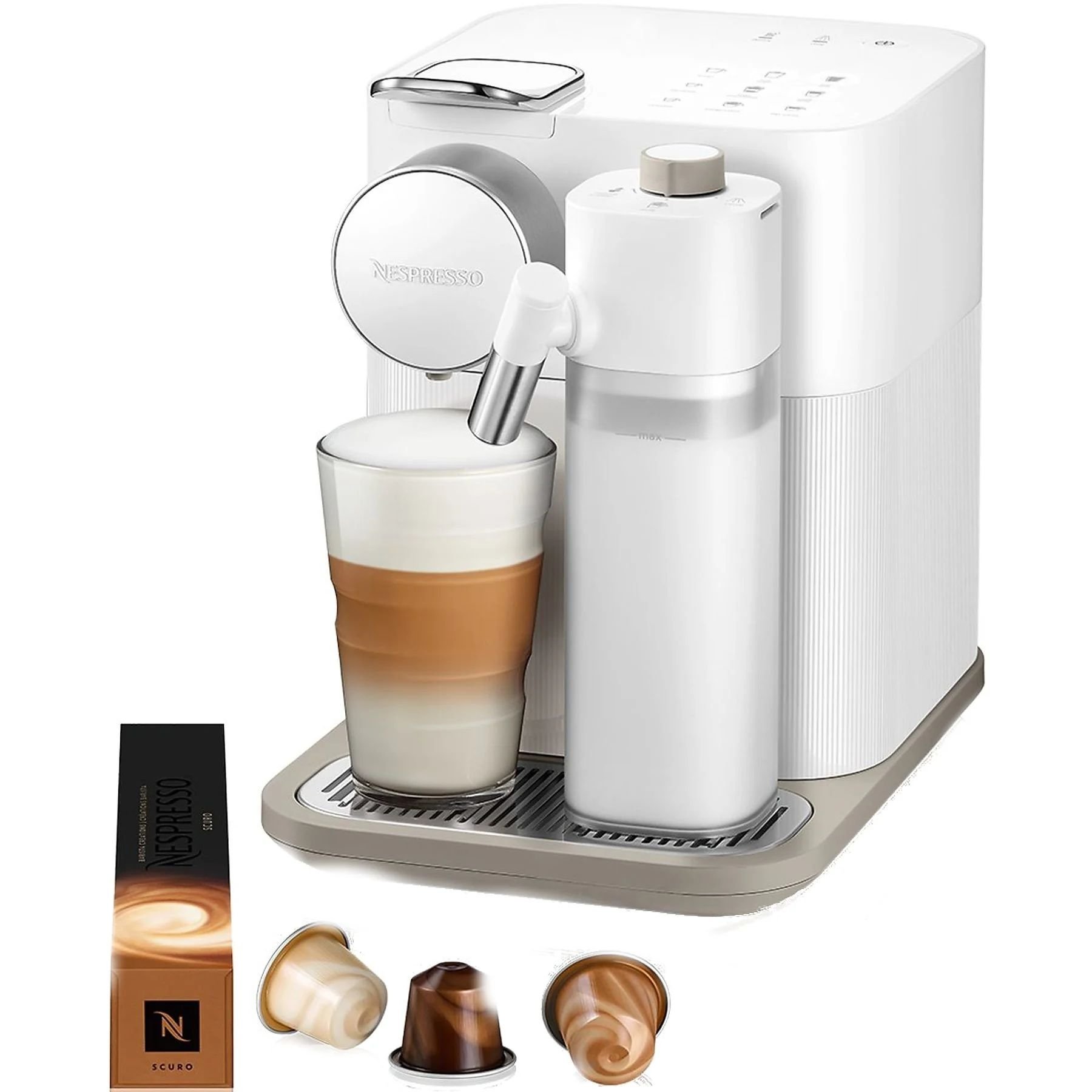 Nespresso  Gran Latissima White Süt Çözümlü Kahve Makinesi