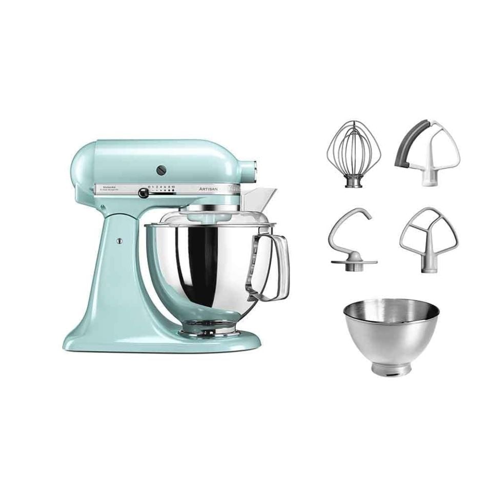 KitchenAid 5KSM175PSEIC Artisan 4,8 L Stand Mikser Ice Blue