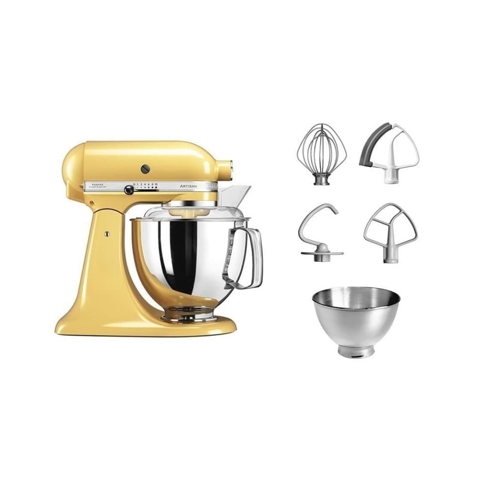 KitchenAid 5KSM175PSEMY Artisan 4,8 L Stand Mikser Majestic Yellow
