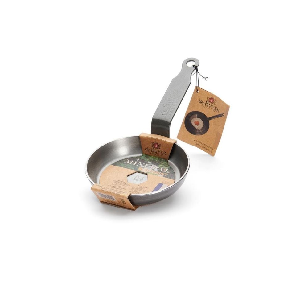 De Buyer Mineral B Mini Çelik Tava 12 cm(5612.12)