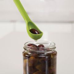 Joseph Joseph Scoop & Pick 2 Parça Kavanoz Çatal Kaşığı Yeşil