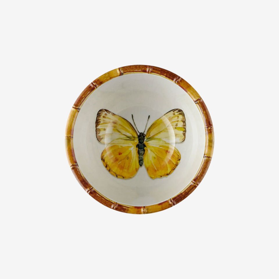 Beyaz Melamin Kase 15 Cm Bambu Collection by Chiara Alessi