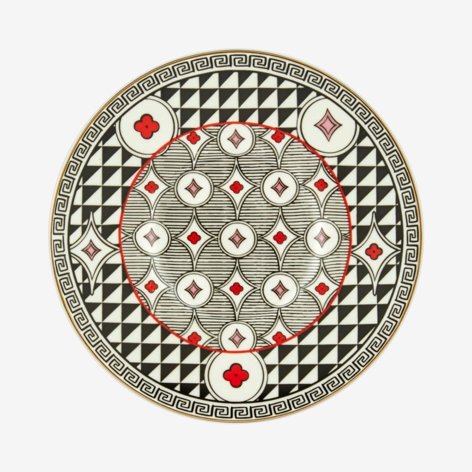 Siyah Porselen Kahve Fincan Seti 90 Ml Ravello Collection by Chiara Alessi