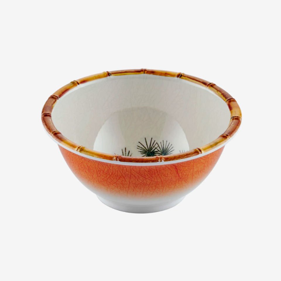 Beyaz Melamin Kase 15 Cm Bambu Collection by Chiara Alessi