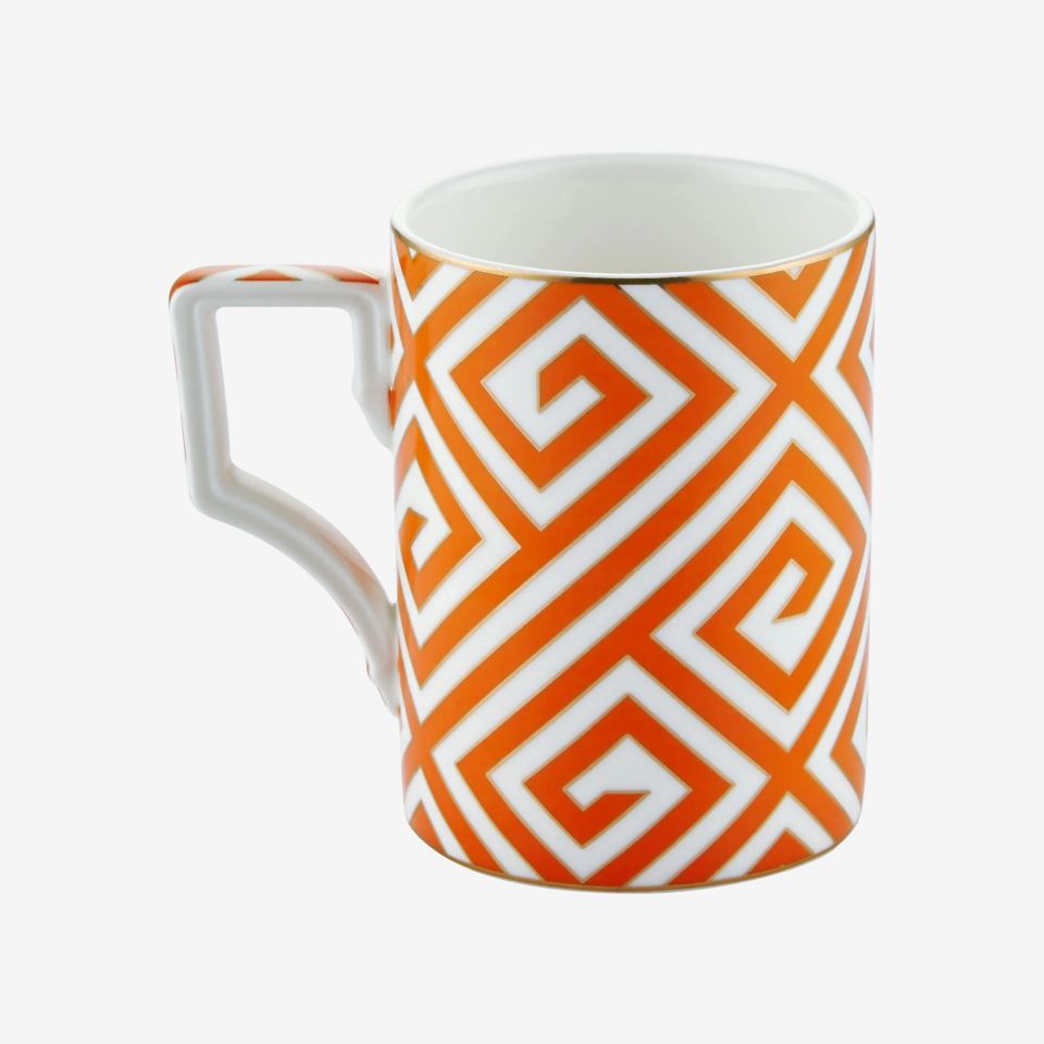 Turuncu Porselen Kupa 300 Ml Ravello Collection by Chiara Alessi