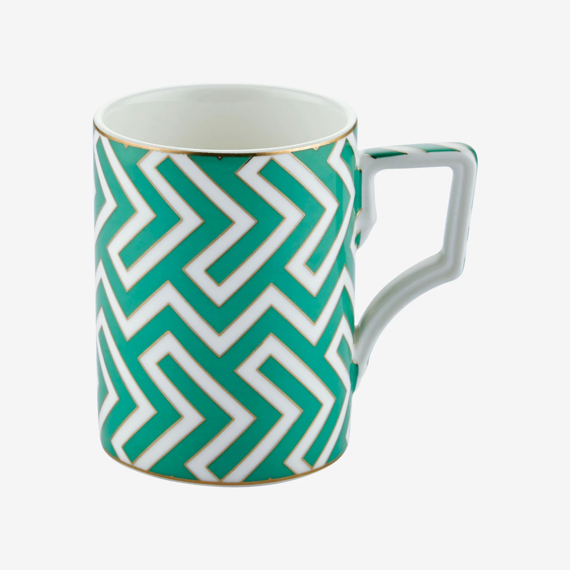 Yeşil Porselen Kupa 300 Ml Ravello Collection by Chiara Alessi