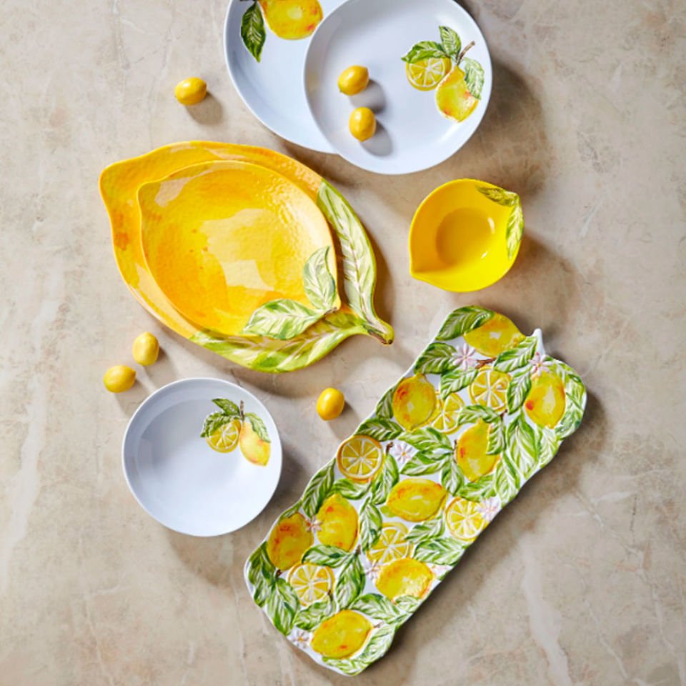 Sarı Melamin Kase 15 Cm Capri Collection by Chiara Alessi