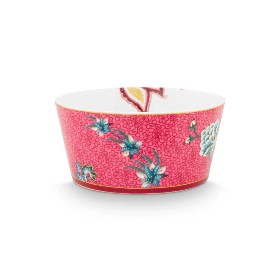 Kırmızı Porselen Kase Seti 15 Cm Flower Festival Collection by Pip Studio