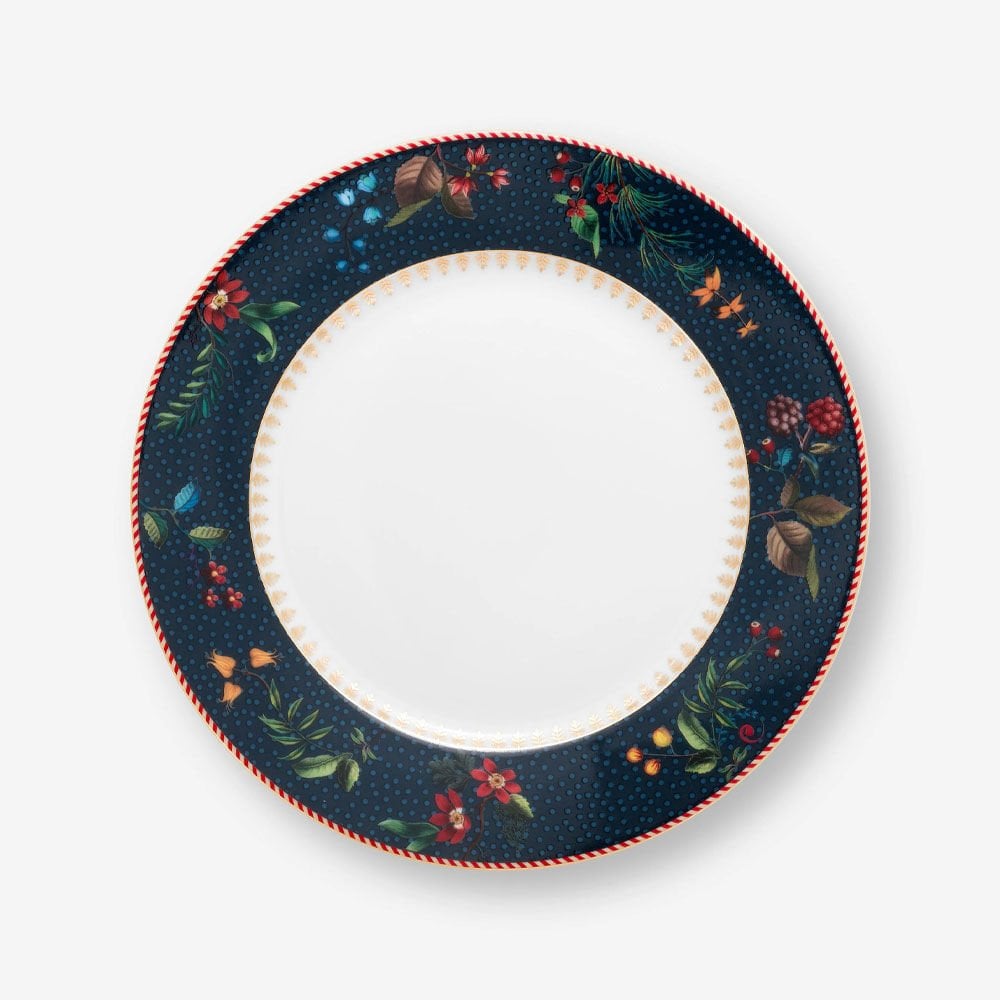 Mavi Porselen Kahvaltı Tabağı 21 Cm Berry Blues Collection by Pip Studio