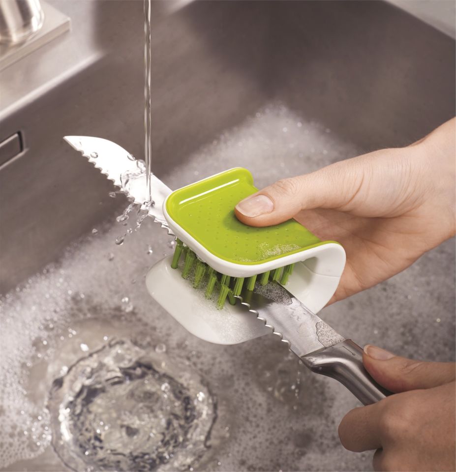Joseph Joseph BladeBrush™ Bıçak Temizleme Fırçası - Yeşil