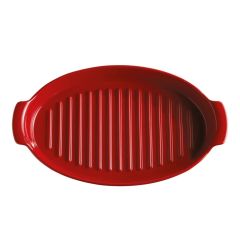 EH Fırın Kabı Oval Buharlı Pişirme 2.2 Lt Kırmızı / Burgundy - 348443