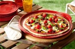 EH Yuvarlak Pizza Taşı 40 cm Siyah