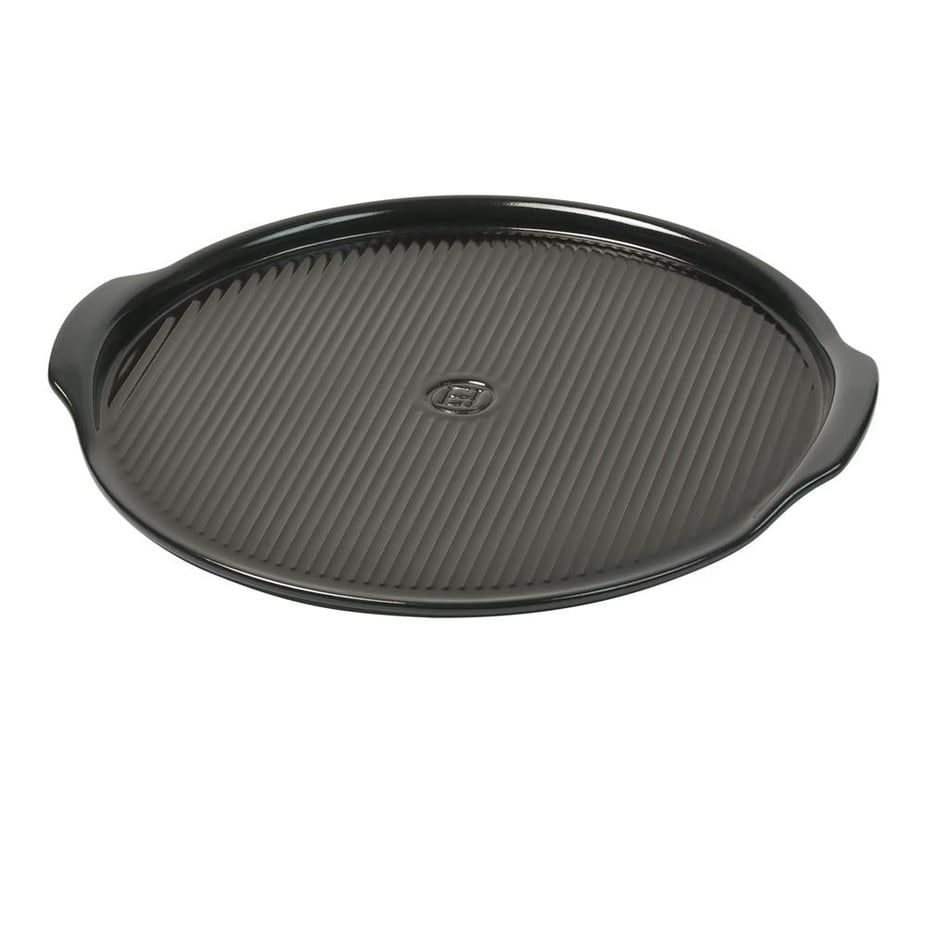 EH Yuvarlak Pizza Taşı 40 cm Siyah