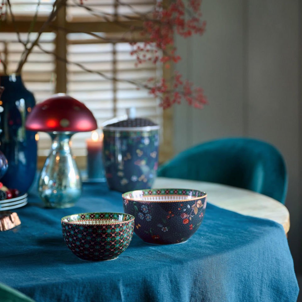 Mavi Porselen Kahvaltı Seti Berry Blues Collection by Pip Studio