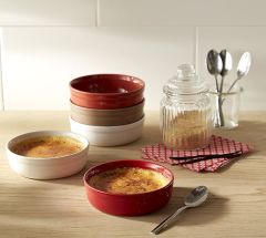 EH Fırın Kabı Creme Brulee 2´li Set Ekru