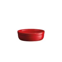 EH Fırın Kabı Yuvarlak Creme Brulee Tekli Kırmızı Kırmızı
