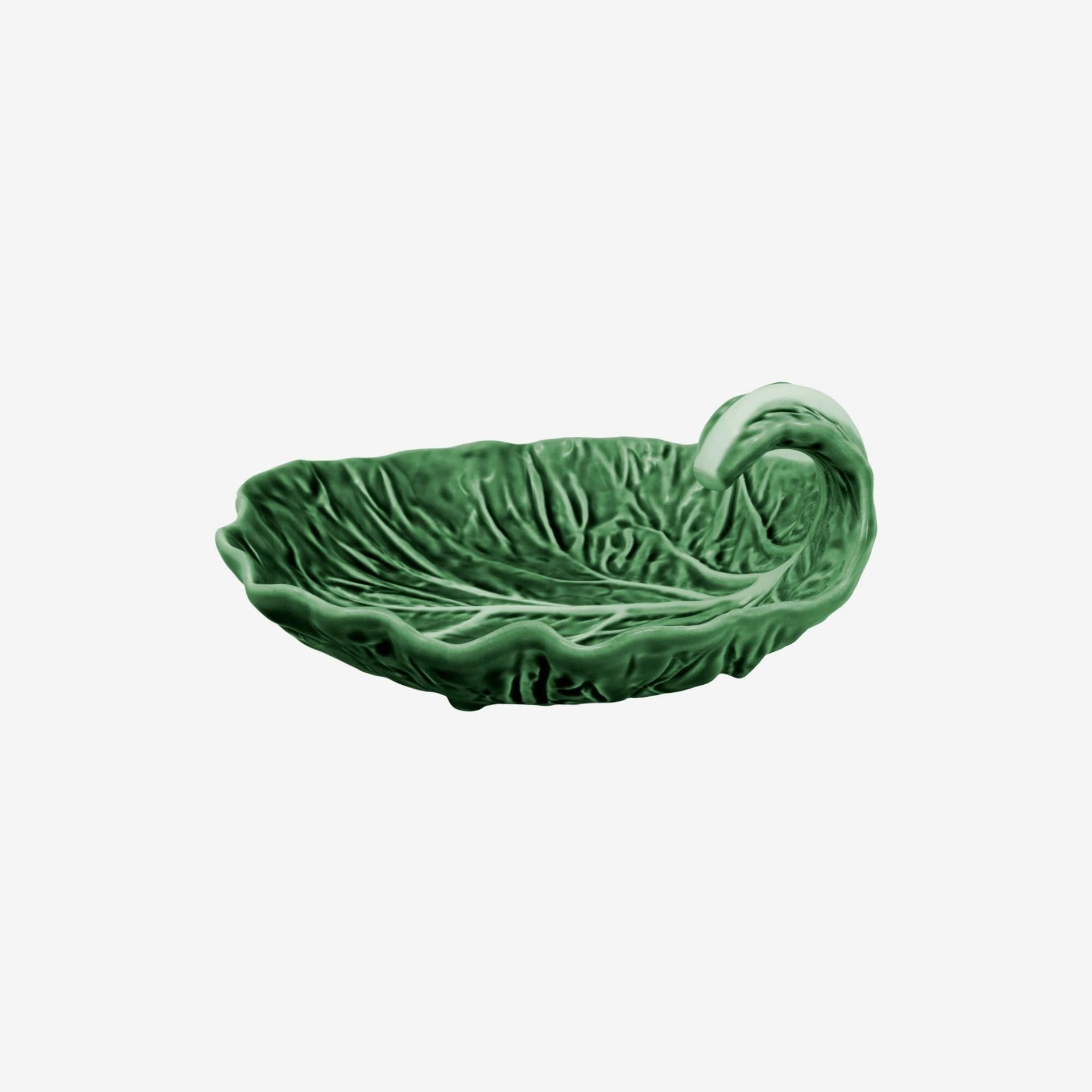 Yeşil Seramik Servis Tabağı 18,5 Cm Cabbage Collection by Bordallo Pinherio