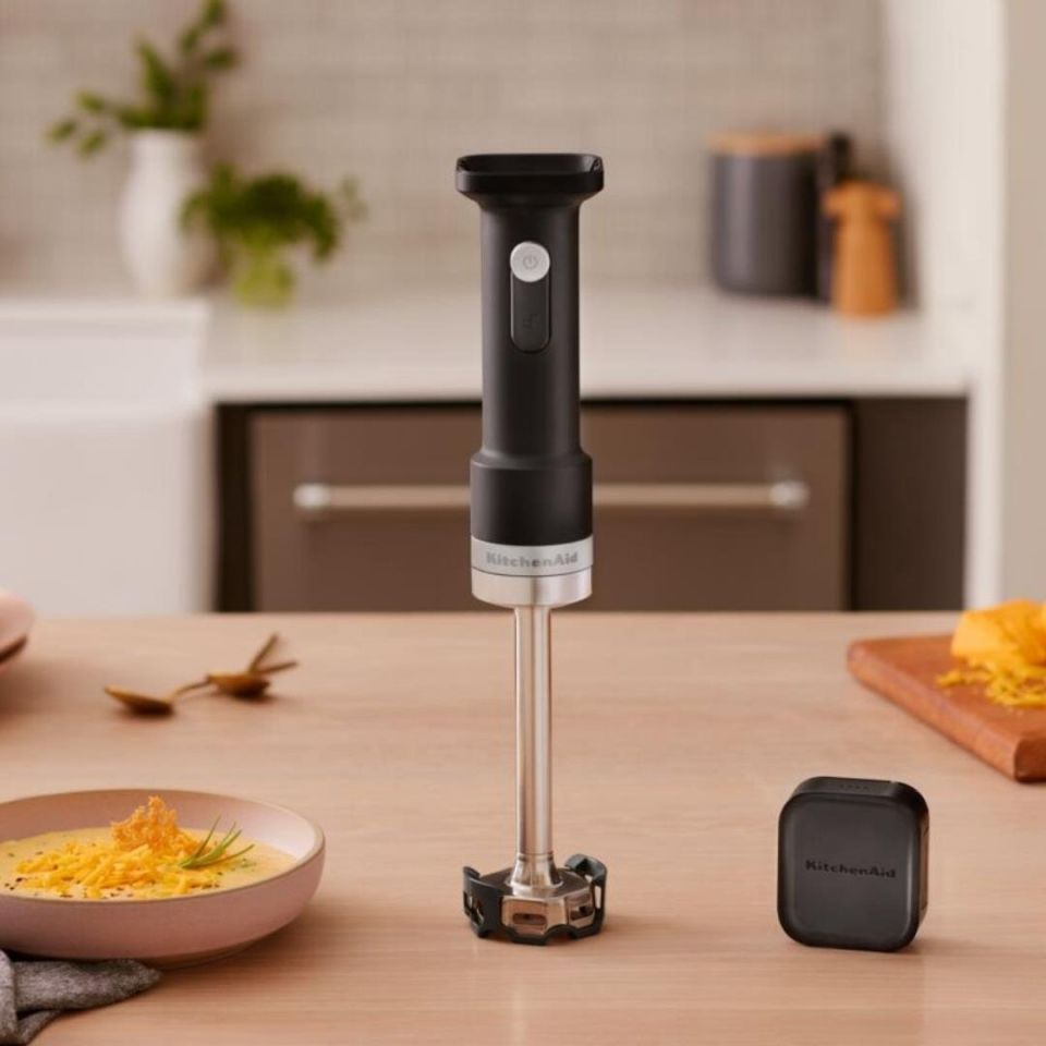 KitchenAid Go Kablosuz Serisi El Blenderı Aksesuarlı Bataryalı(5KHBRV75BM)