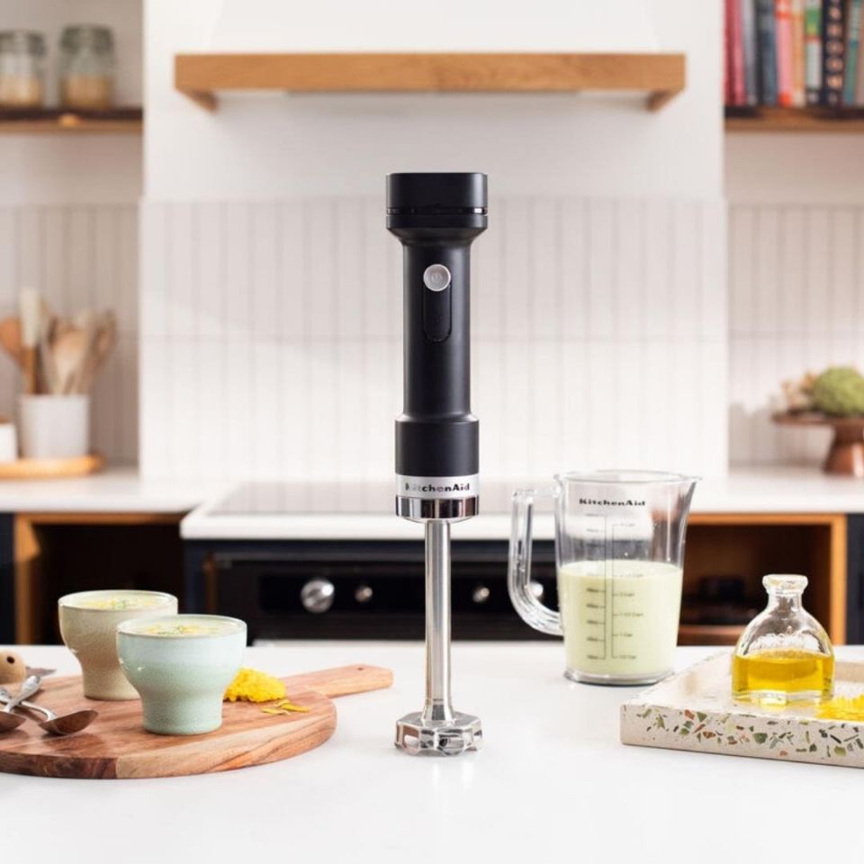 KitchenAid Go Kablosuz Serisi El Blenderı Aksesuarlı Bataryalı(5KHBRV75BM)