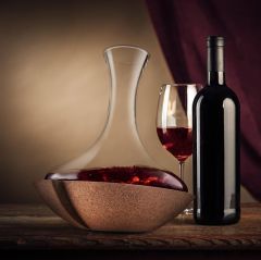 Vacu Vin Özel Tasarımlı Dönen Karaf, Kutulu
