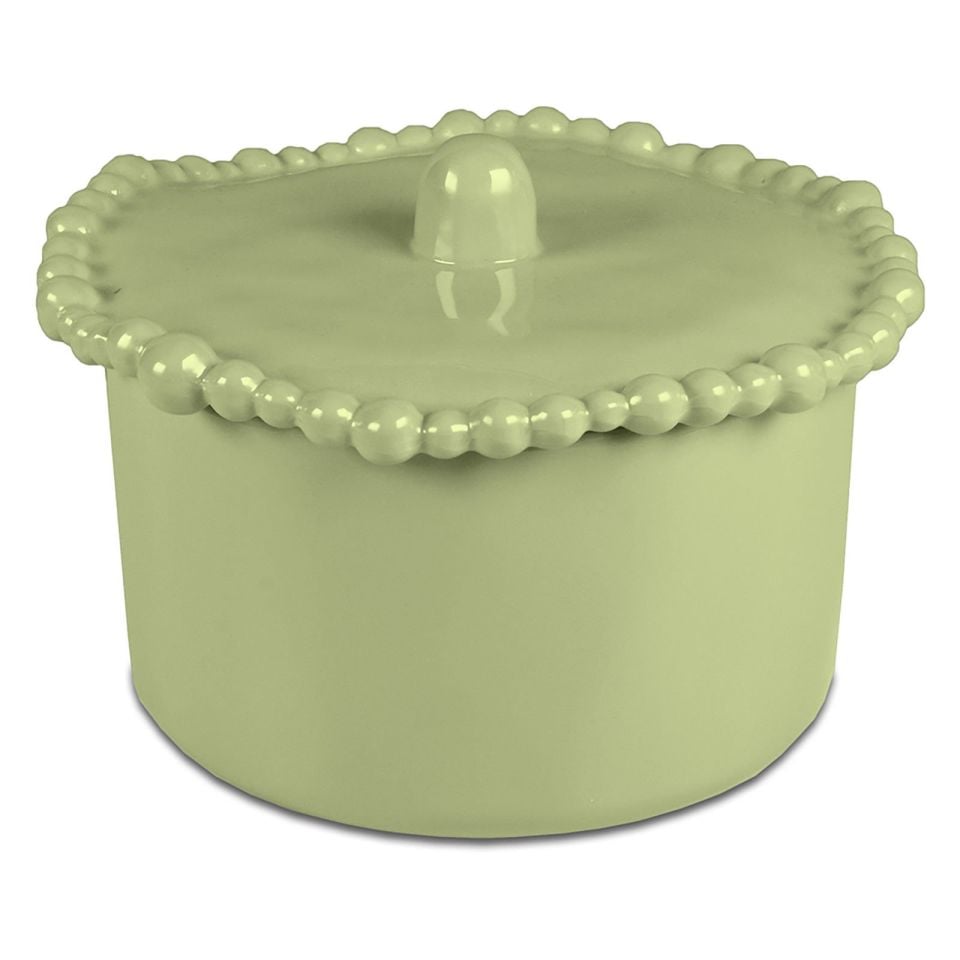 Baci Milano Joke Table Kitchen Melamin Bisküvi Kavanozu 14 cm x 21 cm Yeşil