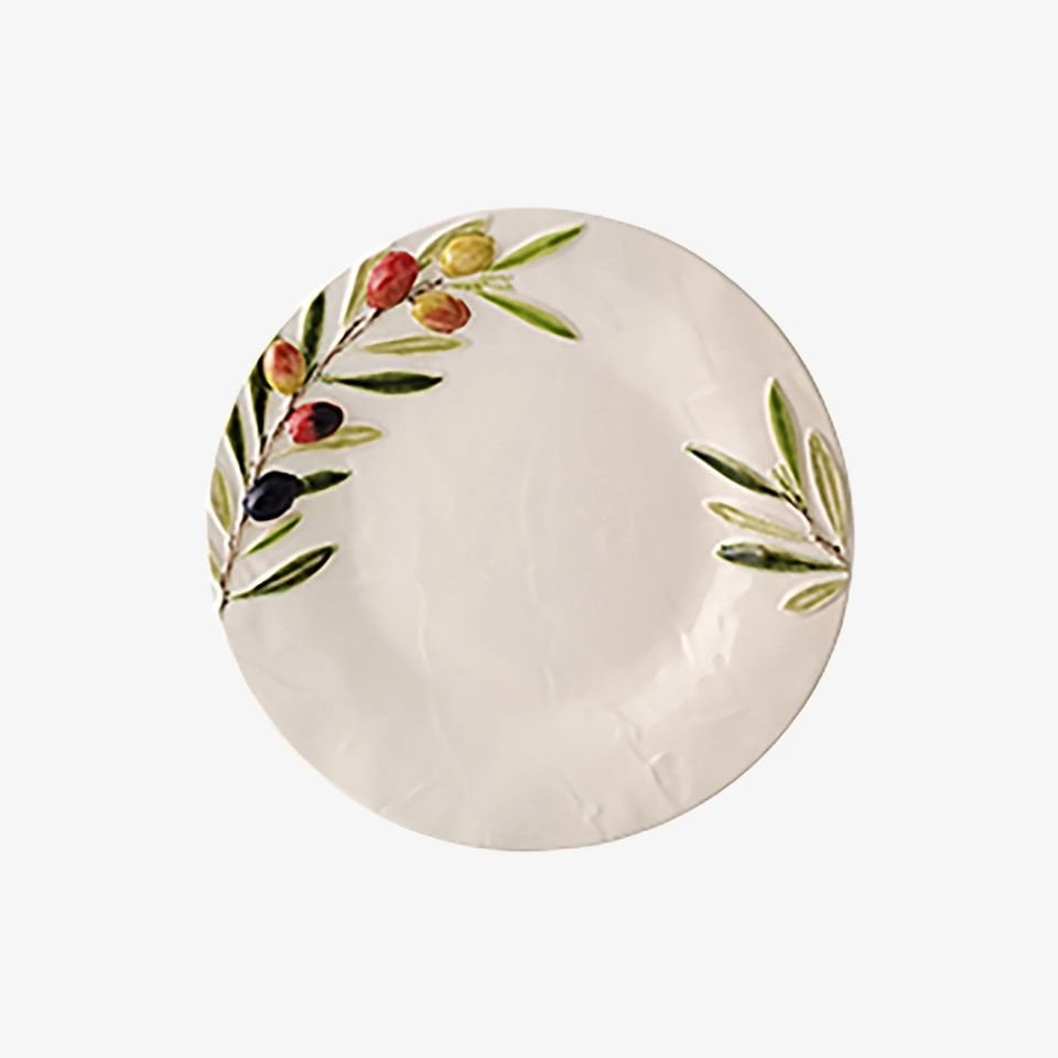 Beyaz Seramik Kahvaltı Tabağı 22,5 Cm Olival Collection by Bordallo Pinheiro 65031883