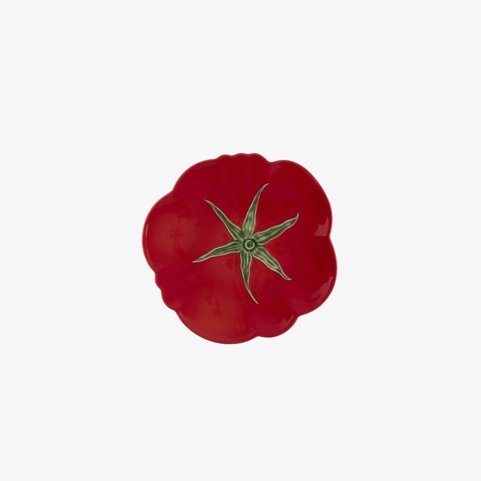 Bordallo Pinheiro Tomato Kırmızı Seramik Yemek Tabağı 65022232