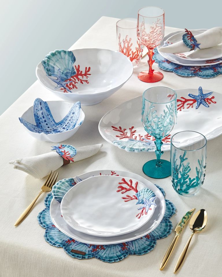 Mavi Akrilik Kadeh 400 Ml Bambu Collection by Chiara Alessi