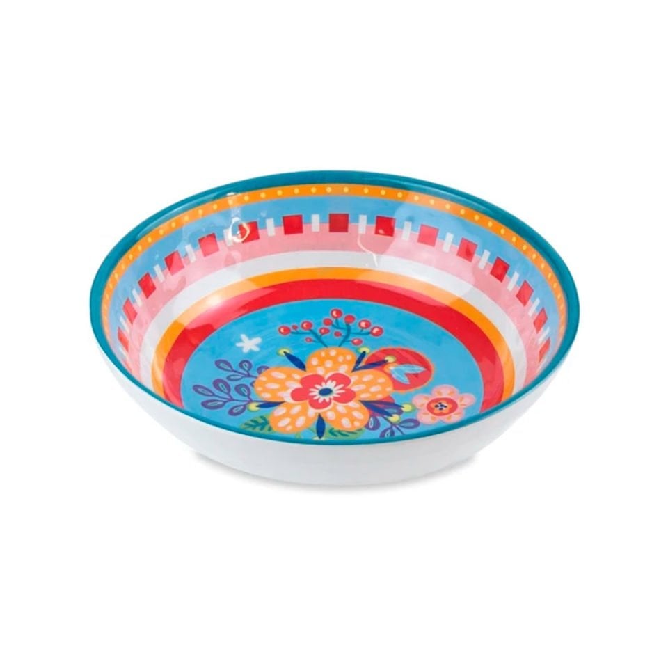 Baci Milano Mamma Mia 6'lı Çiçek Desenli Kase Seti 23 cm