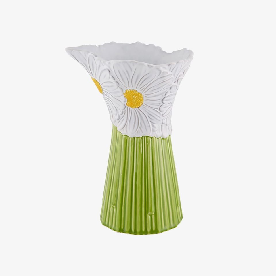 Bordallo Pinheiro Maria Flor Yeşil Seramik Sürahi 65021854