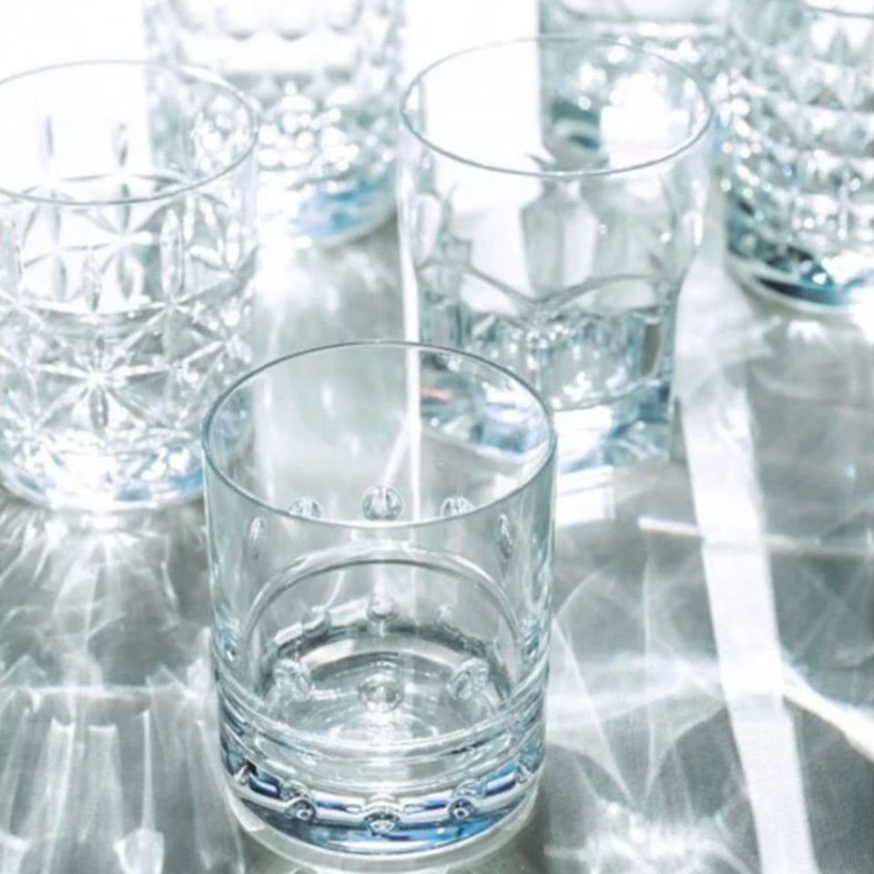 Baci Milano Crystal Touch 6'lı Bardak Seti 300 ml Şeffaf