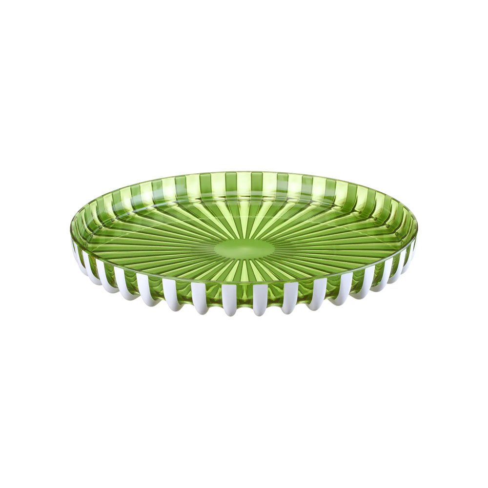 Guzzini Pin Up Yuvarlak Tepsi 31 cm Yeşil