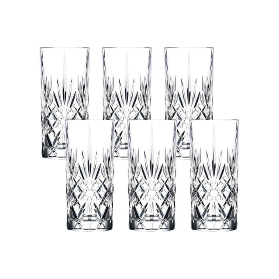 RCR Melodia 6'lı Meşrubat Bardağı Seti 360 ml