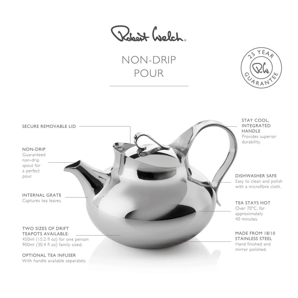 ROBERT WELCH TEAPOT, 900 ml