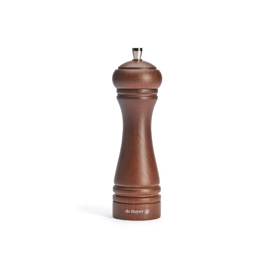 De Buyer Tuz Değirmeni Koyu Ahşap 18 cm