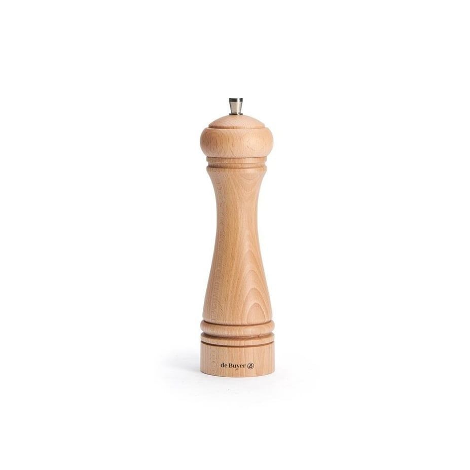 De Buyer Tuz Değirmeni Naturel Ahşap 21 cm