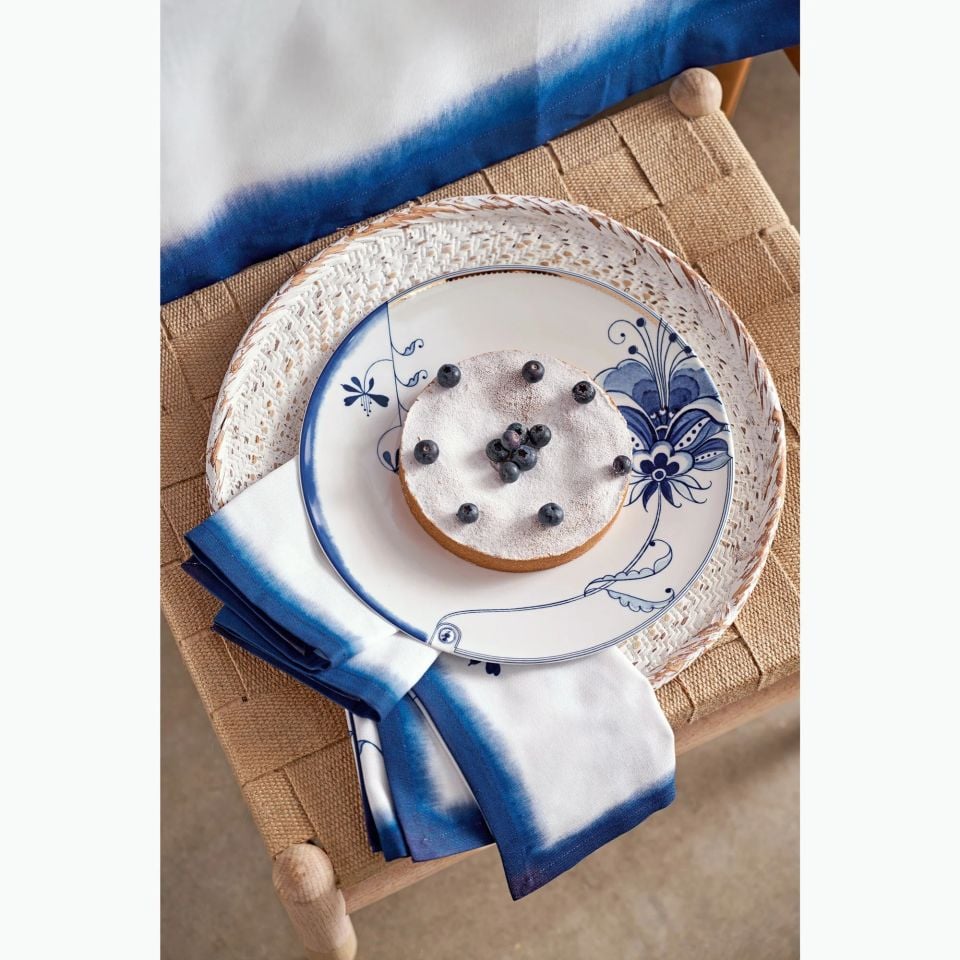 Beyaz Porselen Kahvaltı Tabağı 23 Cm Blue Bird Collection by Pip Studio