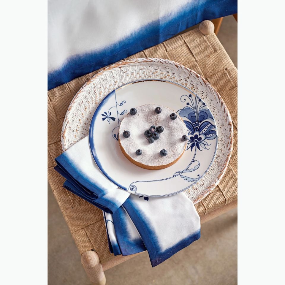 Beyaz Porselen Yemek Tabağı 25,5 Cm Blue Bird Collection by Pip Studio