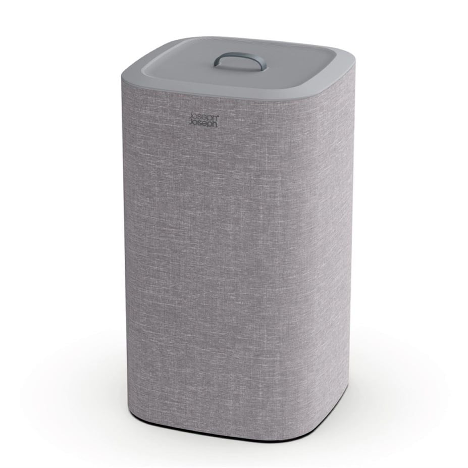 JJ Tota 60 L Çamaşır Ayırma Sepeti Gri Siyah