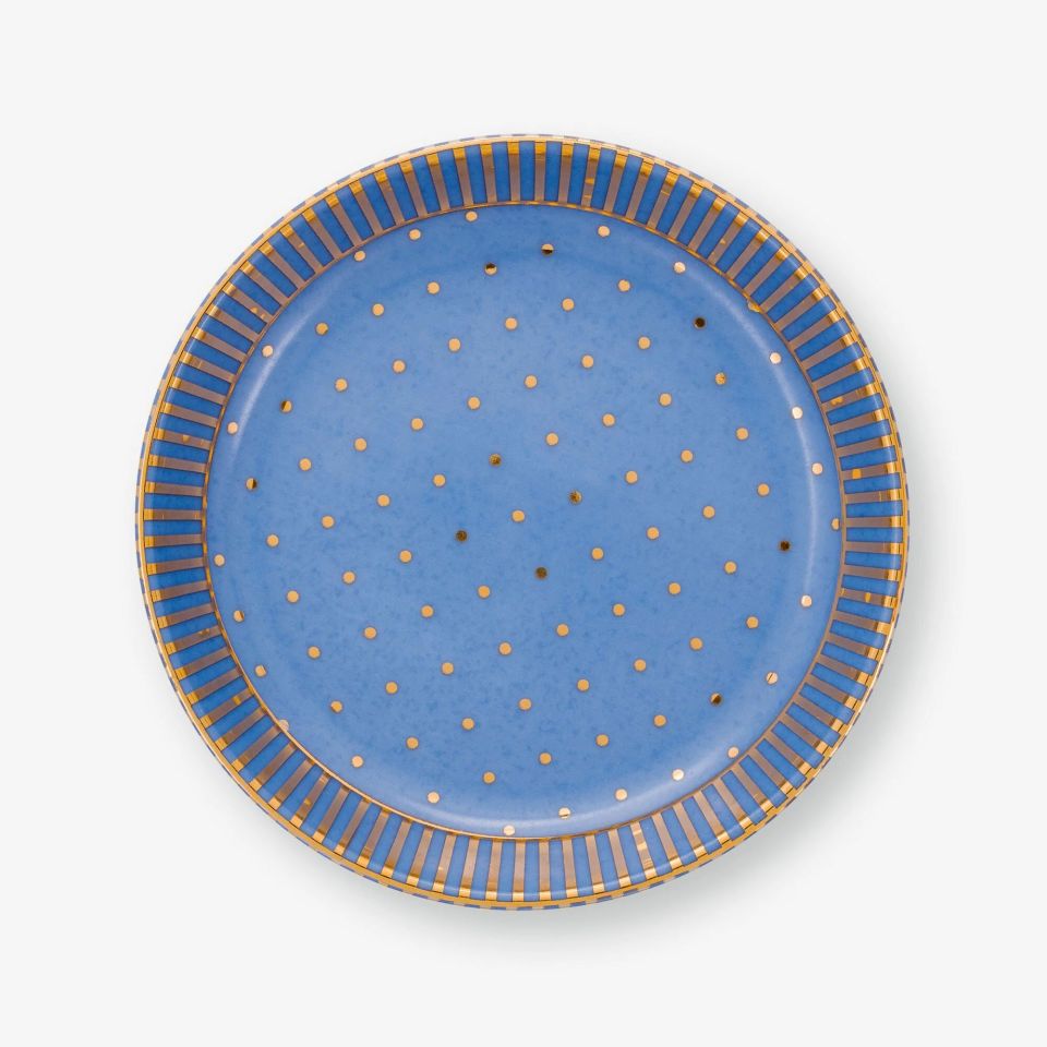 Mavi Porselen Latte Bardağı 290 Ml Dot Delight Collection by Pip Studio