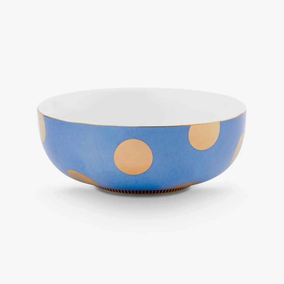 Mavi Porselen Kase 15 Cm Dot Delight Collection by Pip Studio